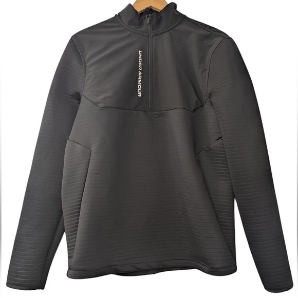 Under Armour Men’s Storm Golf Quarter Zip Pullover Black M - Picture 2 of 12